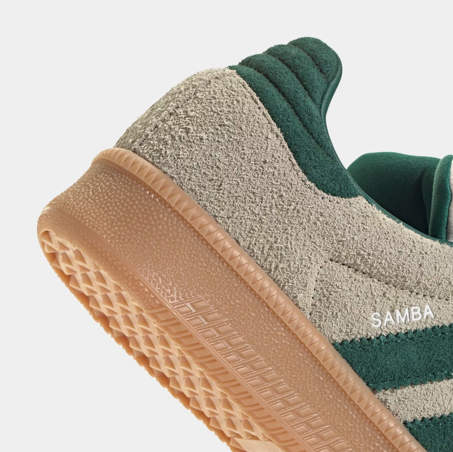 Samba XLG Mens Lifestyle Shoes (Putty Grey/Collegiate Green/Gum) Final Sale