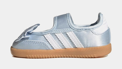 Disney Samba Jane Infant Toddler Lifestyle Shoes (Crystal Sky/Cloud White/Gum)