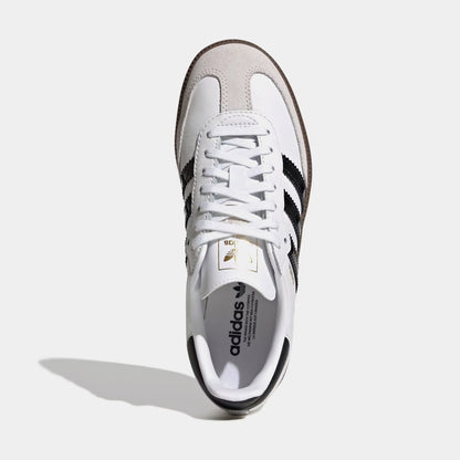 Samba OG Grade School Lifestyle Shoes (White/Black/Gum)