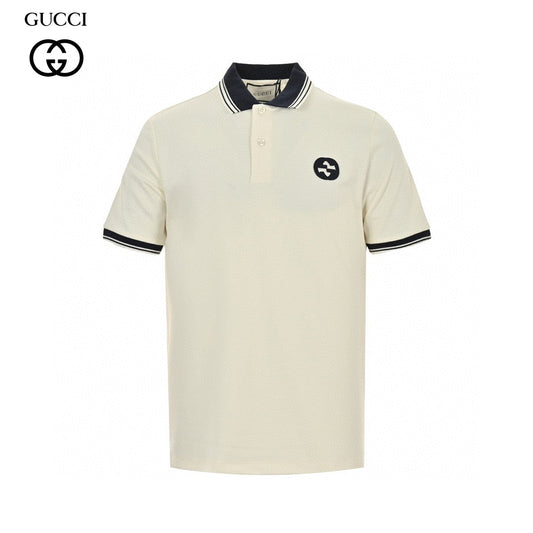 Polo à écusson logo Prada