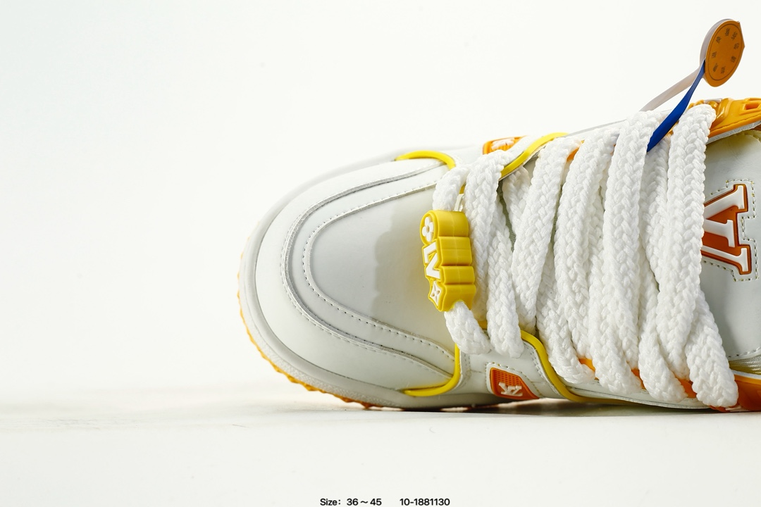 Baskets basses Louis Vuitton Trainer : l’incarnation du savoir-faire de luxe moderne