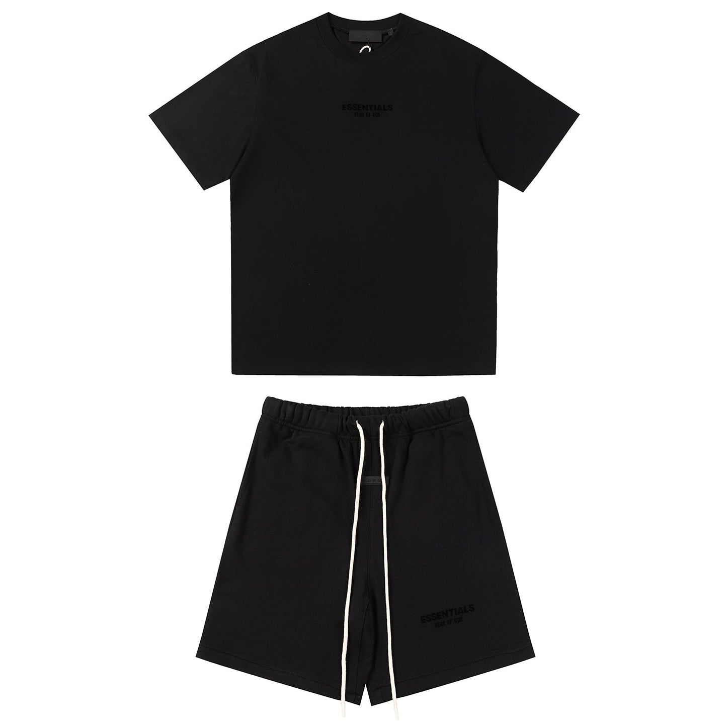 Essentials Black Short Set