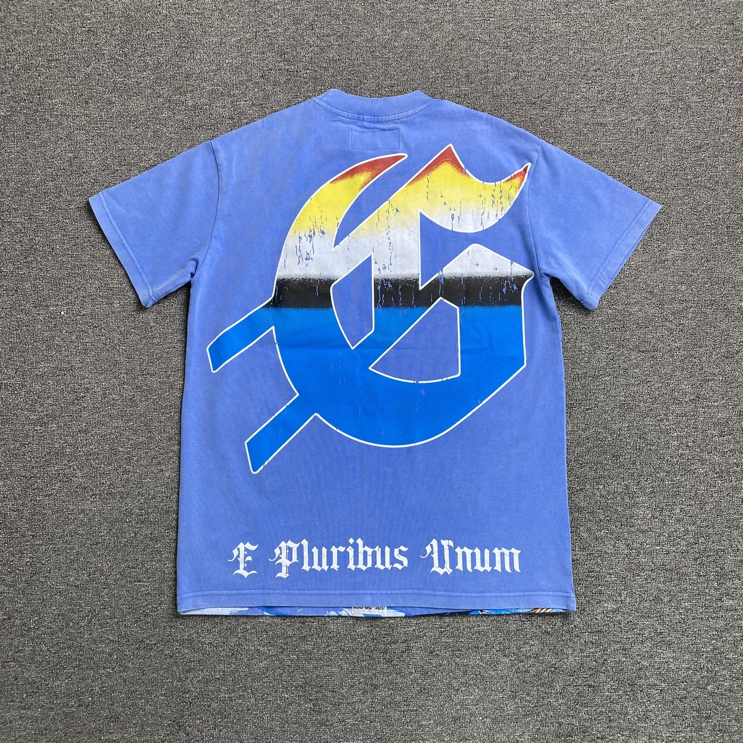 GODSPEED ARTIFICIAL LOVE T-SHIRT WASHED BLUE