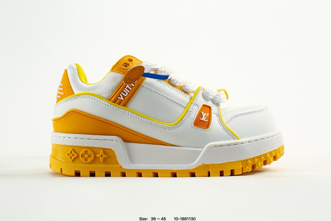 Baskets basses Louis Vuitton Trainer : l’incarnation du savoir-faire de luxe moderne