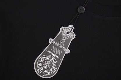 T-shirt noir CHROME HEARTS x KIDS SEE GHOSTS