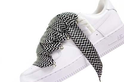 AIR FORCE 1 BLANCHE LANVIN OG NOIR