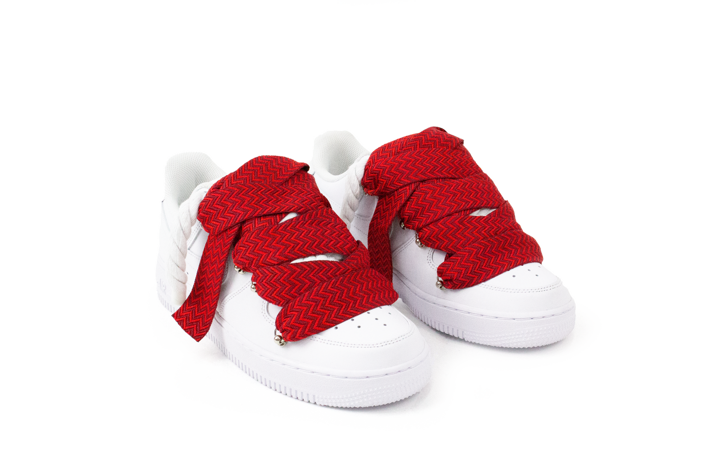 AIR FORCE 1 BLANC LANVIN ROUGE