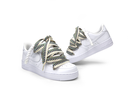 AIR FORCE 1 BLANC LANVIN BLANC