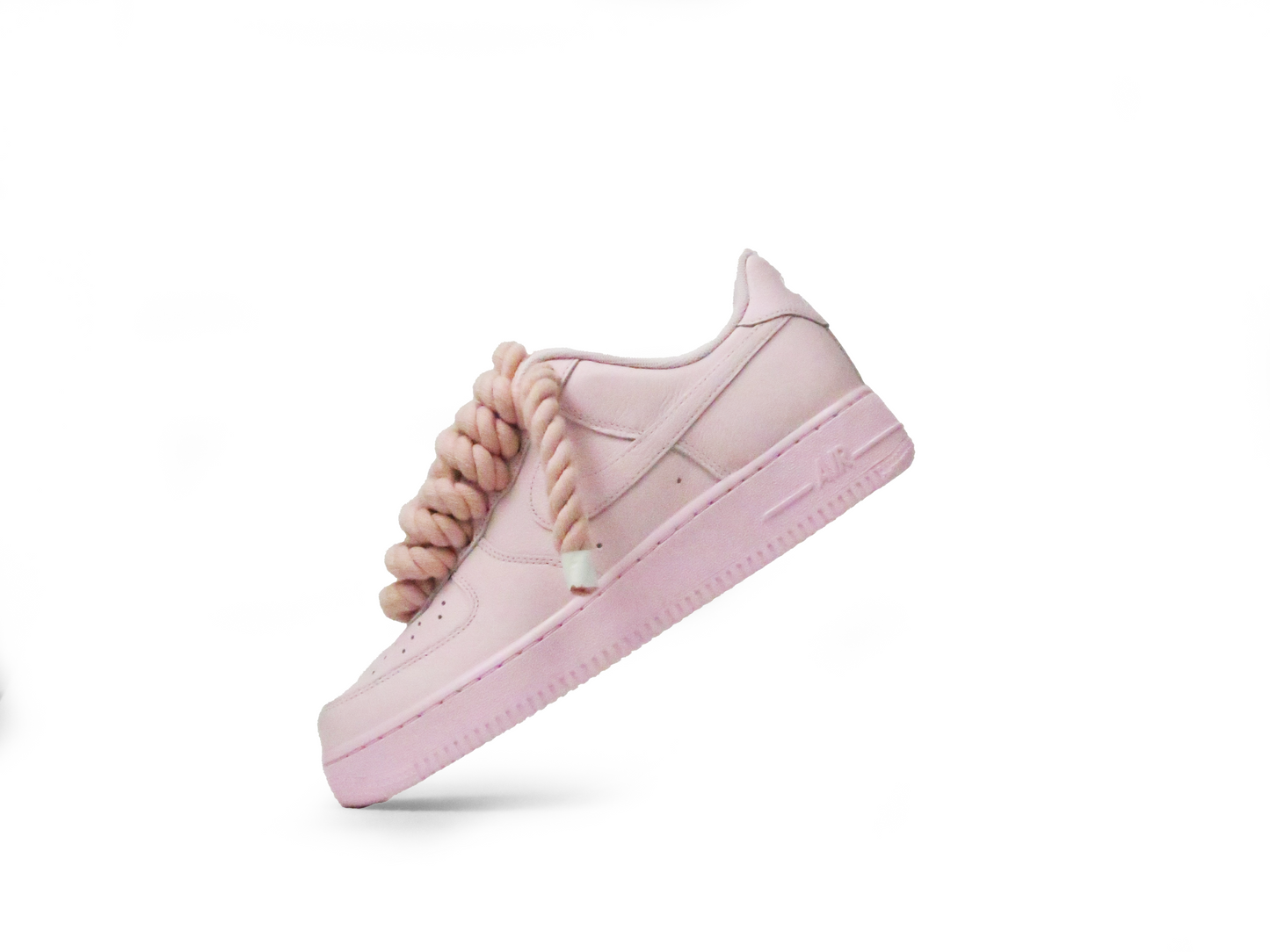 LACETS EN CORDE ROSE AIR FORCE 1