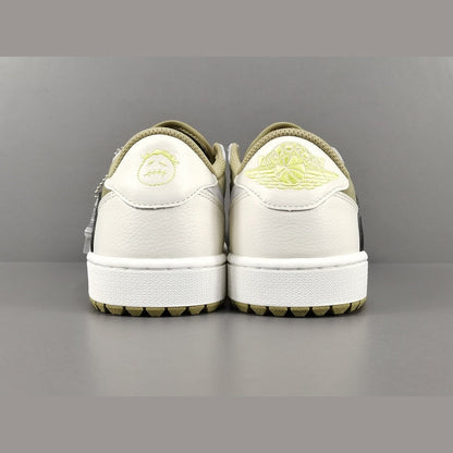 JORDAN 1 LOW GOLF x TRAVIS SCOTT NEUTRAL OLIVE