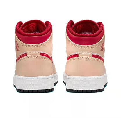 JORDAN 1 MID x LIGHT CURRY CARDINAL 