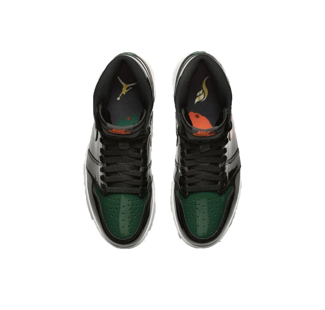 JORDAN 1 RETRO HIGH x SOLEFLY ART BASEL NOIR 