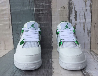 JORDAN 4 x VERT MÉTALLISÉ 