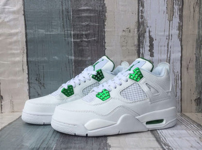 JORDAN 4 x VERT MÉTALLISÉ 