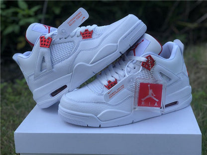JORDAN 4 x ROUGE MÉTALLISÉ 