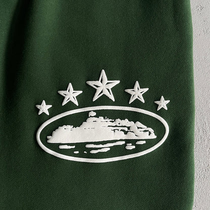 Corteiz 5 Starz Alcatraz Jogging - (VERT)