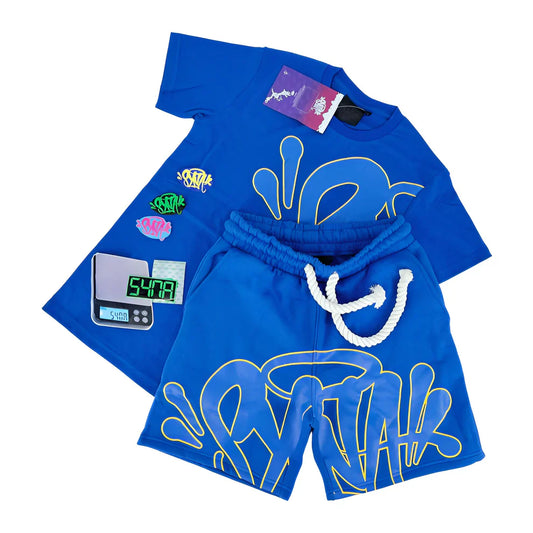 Ensemble short complet Syna World - Bleu marine (EXCLUSIVITÉ LONDONSHOP)