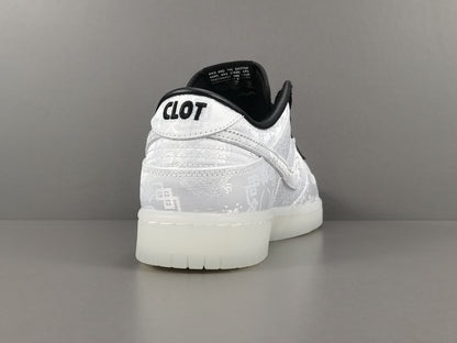 NIKE DUNK x CLOT FRAGMENT BLANC