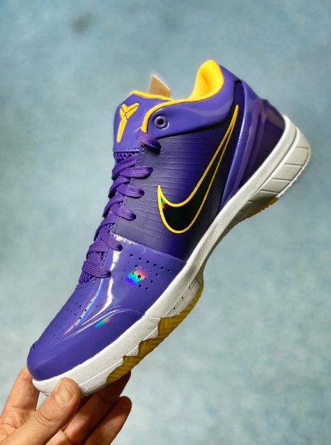 NIKE KOBE 4 x UNDEFEATED LOS ANGELES LAKERS