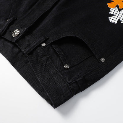 JEANS CH CROW HEARTS