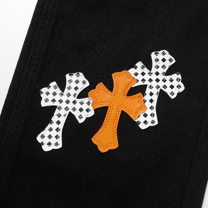 JEANS CH CROW HEARTS