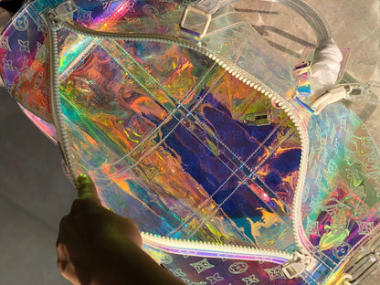 SAC DE VOYAGE LOUIS VUITTON MONOGRAM 50 PRISM HOLOGRAPHIQUE