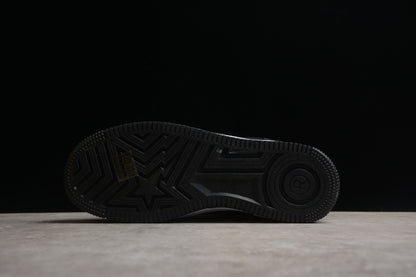 Baskets basses BAPE STA en daim noir