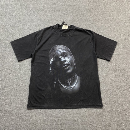 A$AP ROCKY VINTAGE GRAPHIC TEE DARK GREY