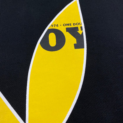 Sweat à capuche AMIRI avec logo Playboy noir et jaune