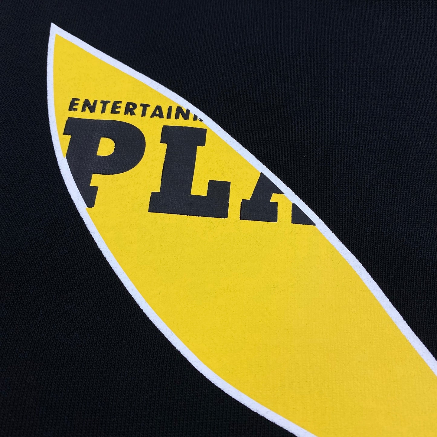 Sweat à capuche AMIRI avec logo Playboy noir et jaune