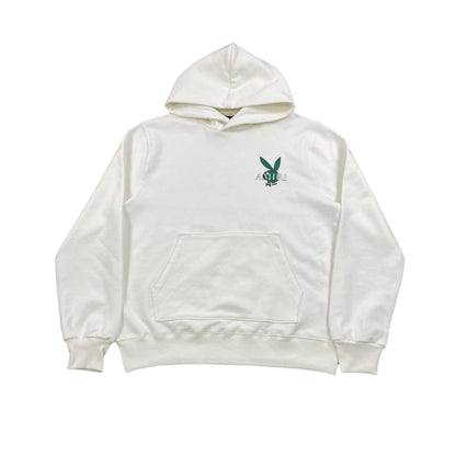SWEAT À CAPUCHE AMIRI PLAYBOY LOGO BLANC VERT