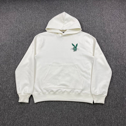 SWEAT À CAPUCHE AMIRI PLAYBOY LOGO BLANC VERT
