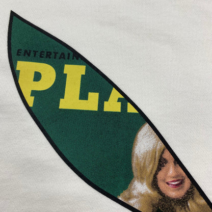 SWEAT À CAPUCHE AMIRI PLAYBOY LOGO BLANC VERT