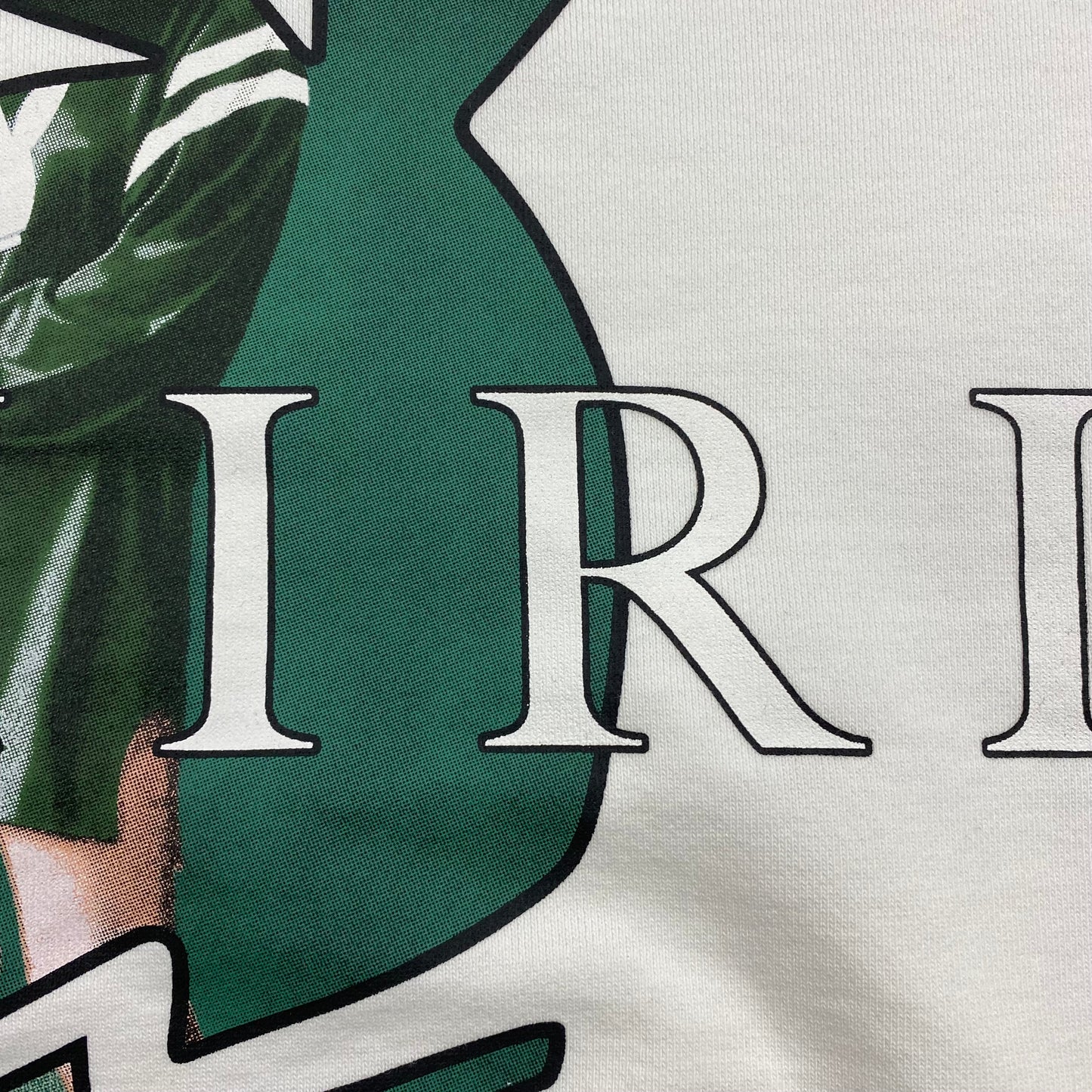 SWEAT À CAPUCHE AMIRI PLAYBOY LOGO BLANC VERT