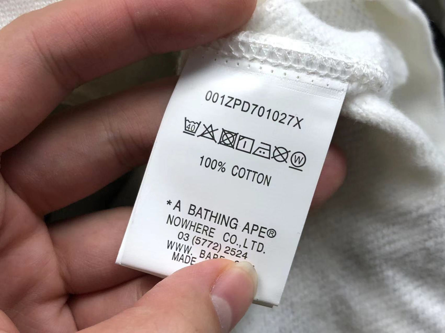 Sweat à capuche zippé BAPE CITY CAMO HALF SHARK BLANC/NOIR