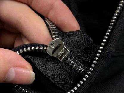 Sweat à capuche zippé BAPE Shark noir