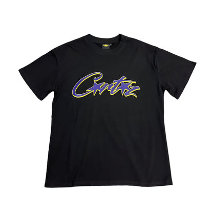 T-shirt CORTEIZ ALLSTARZ noir et violet