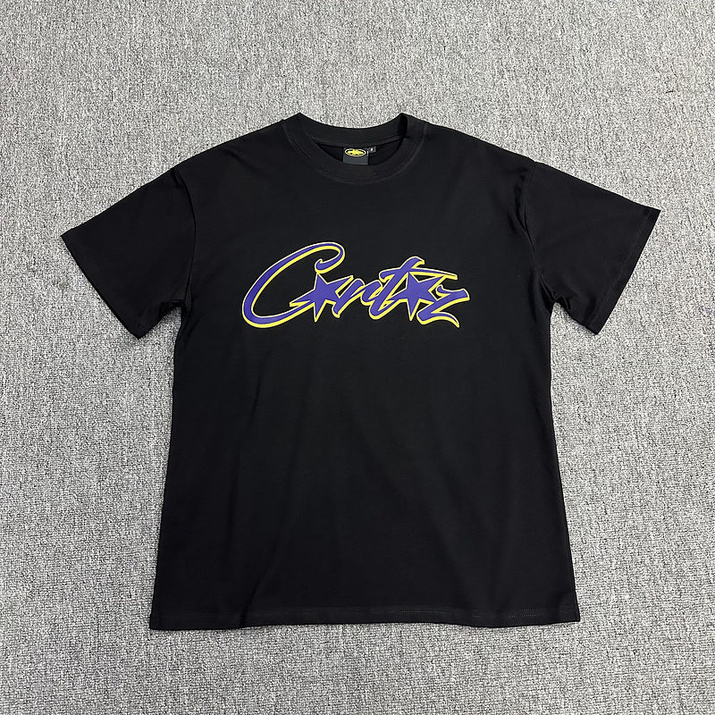 T-shirt CORTEIZ ALLSTARZ noir et violet