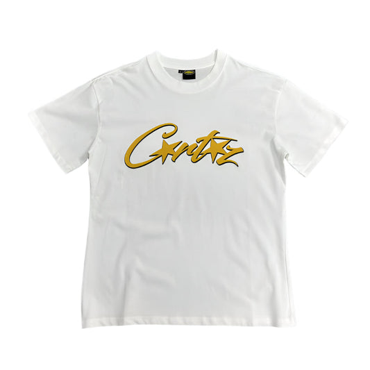T-shirt CORTEIZ ALLSTARZ blanc doré