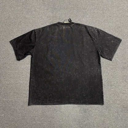 T-shirt graphique vintage CR7 gris foncé