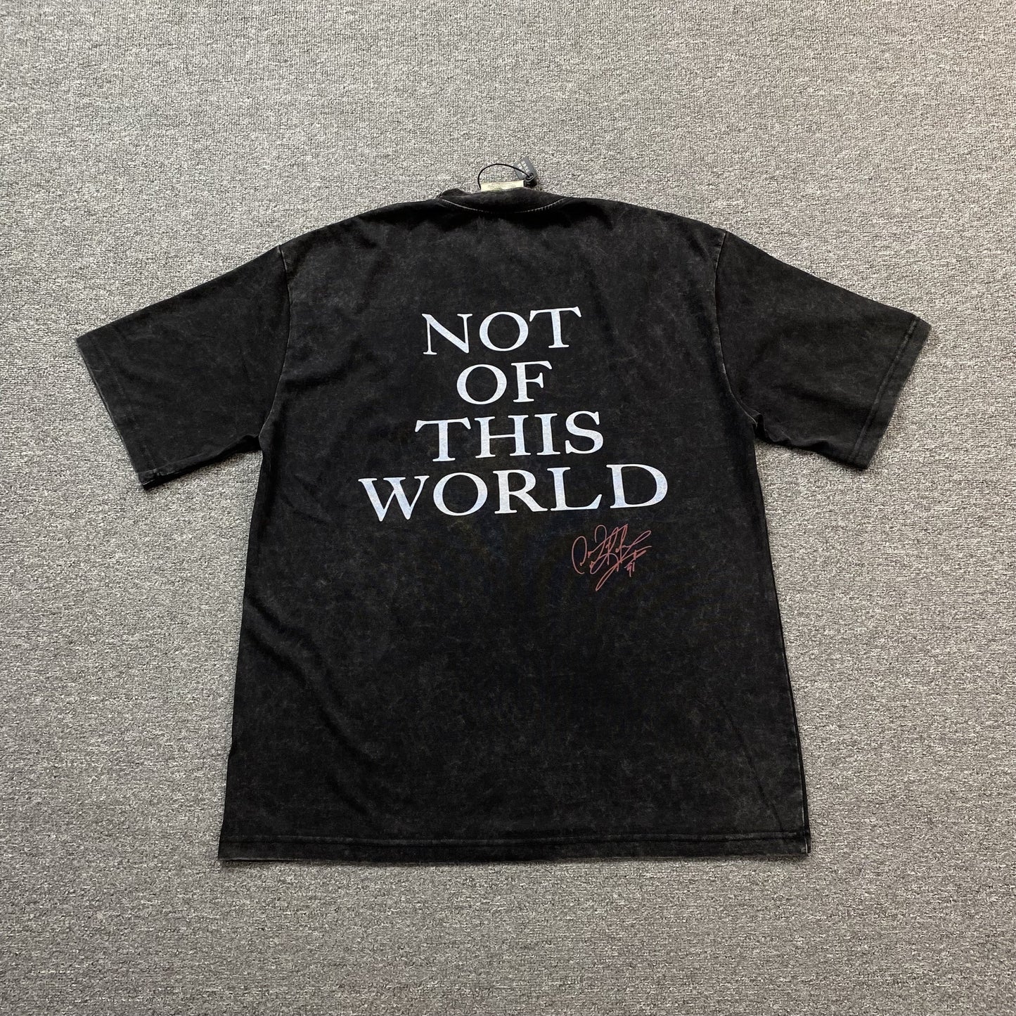 T-shirt graphique vintage Dennis Rodman gris foncé