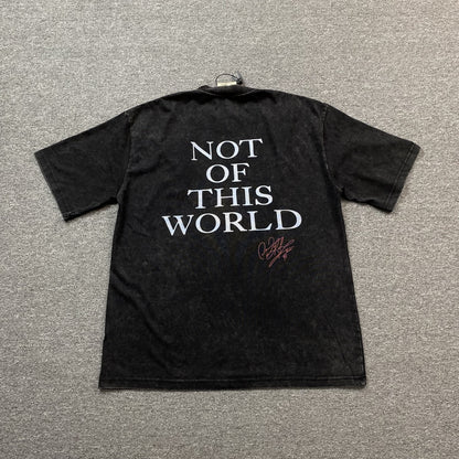 T-shirt graphique vintage Dennis Rodman gris foncé