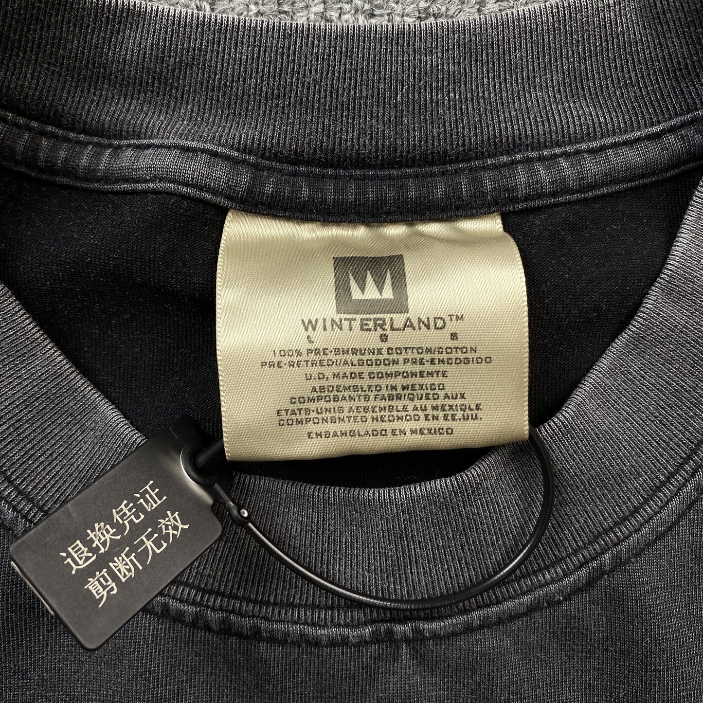 T-shirt graphique vintage Frank Ocean gris foncé