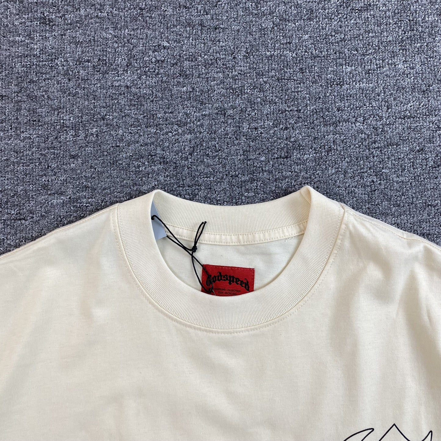 T-shirt effet papillon Godspeed Bone