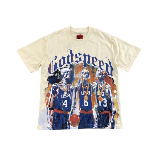 T-shirt Godspeed Dreamteam 24' Bone