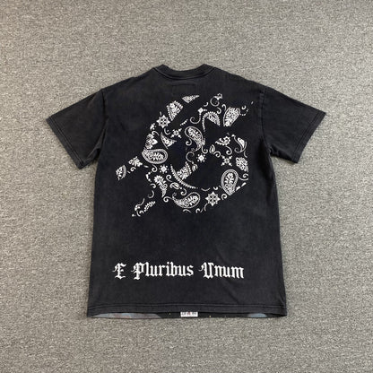 T-shirt Godspeed Hollywood noir délavé