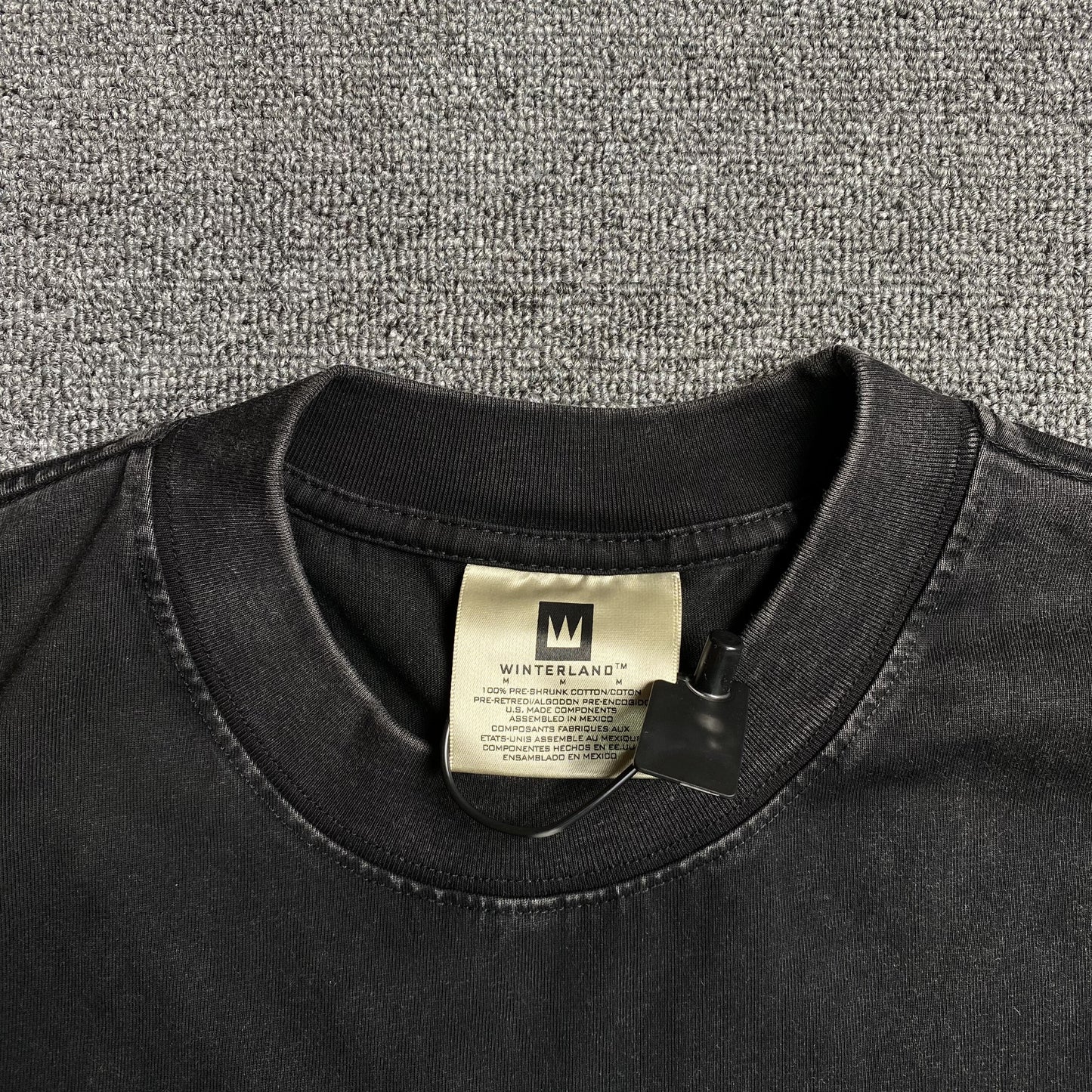 T-shirt graphique vintage Lil Wayne gris foncé