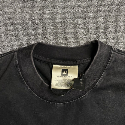 T-shirt graphique vintage Lil Wayne gris foncé