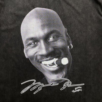 MICHAEL JORDAN VINTAGE GRAPHIC TEE DARK GREY