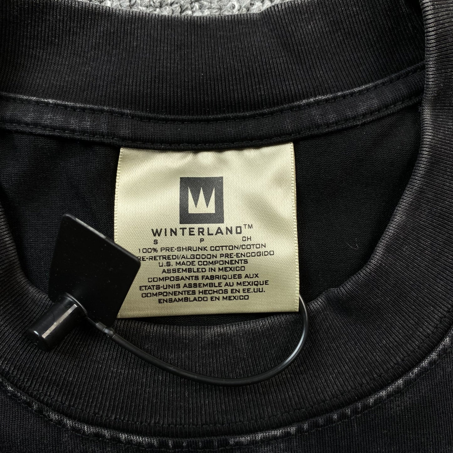 T-shirt graphique vintage Neymar gris foncé